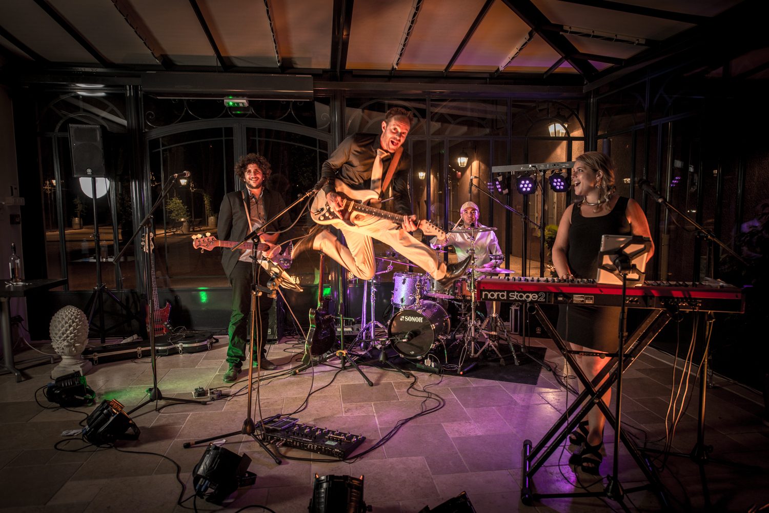 Groupe live pour la soirée de mariage